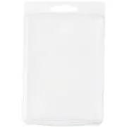 Collecting Warehouse Clear Plastic Clamshell Container, 4.44"H x 3.31"W x 1.5"D