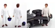 Model Figurines Figure KK Scale Cards Steve Mcqueen Scale 1:12 collection