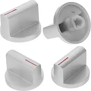 LOORGVEL 4Pcs Gas Stove Knob Replacement Cooker Control Knobs for Home and Restaurant Easy Install Smooth Surface Compatible with Gas Stoves