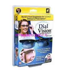 在飛比找Yahoo!奇摩拍賣優惠-熱銷 dial vision可調焦視鏡眼鏡/ 變焦花鏡放大鏡