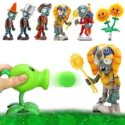 Plants vs Zombies Peashooter Zombie FUNCTIONAL Action Figure Kids Toys