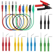 HORUSDY 22-Piece Back Probe Kit, Test Tool Aid Standard 4Mm Banana Plug to Co...