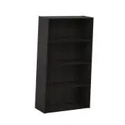 Pasir 4-Tier Bookcase / Bookshelf / Storage Shelves, Espresso