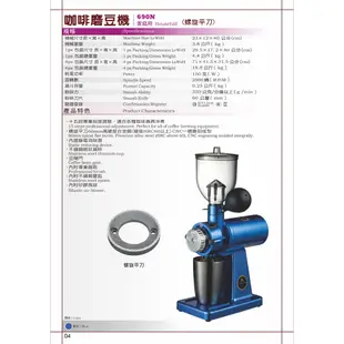 💰10倍蝦幣回饋💰 楊家 飛馬牌 台灣製 690N 藍/白/黑 咖啡磨豆機 螺旋平刀 電動磨豆機