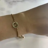 在飛比找蝦皮購物優惠-DKNY 圓鑽手鍊 bracelet