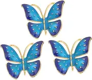 3pcs Gold Shaped DIY Hairpin Material Charms Pendant Accessory for Headdress DIY Retro Design and Elegant Craftsmanship