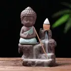 Ceramic Buddha Backflow Incense Holder Buddha Incense Tray Living Room