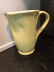 NEW VIETRI ITALY YELLOW GOLD PITCHER JUG CUCINA FRESCA