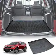 X-CAR Heavy Duty Waterproof Cargo Rubber Mat Boot Liner Luggage Tray Fit for Honda CRV CR-V SUV 2017 2018 2019 2020 2021 2022 2023