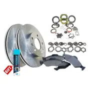 Swivel Hub Wheel Bearing Kit Brake Set for Toyota Landcruiser FJ 60 61 62 70 75