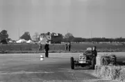 Geoffrey Ansell in a ERA B 1948 Motor Racing Old Photo