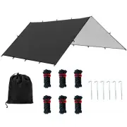Camping Tarp Outdoor Shelter Cover Weatherproof Lightweight Tent Tarp