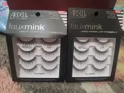 Lot of 2 ARDELL Faux Mink Lashes #817 Total 8 Lashes NIB