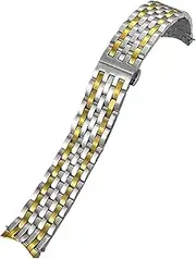 [SKXMOD] 19mm Watchband Curved End Watch Strap，For Tissot 1853 Series Integrated Comfortable Anti-Rust Safety T038 T038430a T038207a Watchbands