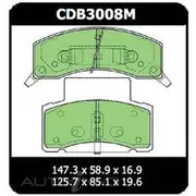 Protex Brake Pads - CDB3008M