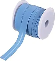 uxcell 3/4 Inch Single Fold Bias Tape Polyester Continuous Bulk Bias Tape Roll for Sewing, Seaming Quilting Hemming Binding Crafts (Blue 25 Yards)