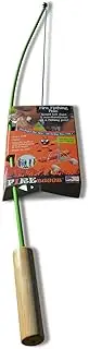 Firebuggz Hot Dog Roasting Stick - Campfire Fishing Pole Marshmallow Roaster & Smore Stick