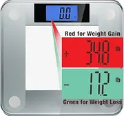 Ozeri Precision II 200 kgs (440 lbs) Bath Scale with 50 gram Sensor Technology (0.05 kg / 0.1 lbs) & Weight Change Detection