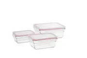 Oven Safe Glass Container Set, 3 Piece
