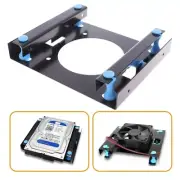 3.5" to 5.25" Internal Hard Disk Drive Mount Bracket Rubber Stand Shock Reduce