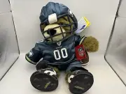 Build A Bear Seattle Seahawks Uniform With Helmet & Cleats NEW . New Bear Incld