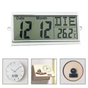 DIY LCD Digital Wall Clock for Customizing Your Time and Monitoring Temperature