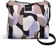 [RADLEY] London Argyll Street Geo Responsible Women’s Medium Recycled Fabric Ziptop Crossbody Bag, Thistle, Thistle