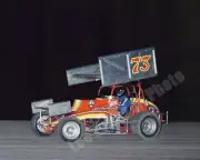 1982 Terry Doss sprint car - 4x6 print - Free Shipping