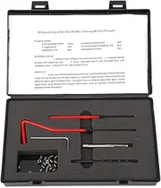 30 PCS Thread Repair Kit, Stainless Steel Tap Insert Tool Set, Threaded Repair Tool Kit, Drill Thread Insertion Tool for Microwave Communication