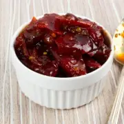 Gujarati Sweet Red Chilli Pickle (Traditional Recipe) - Jar Of 450g