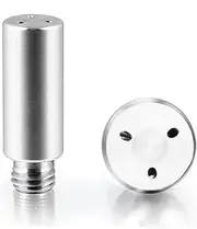 [HMHAMA] Coffee Maker Steam 3 Hole Nozzle 304 Stainless Steel Multiple Holes Tip Milk Foam Spout for GAGGIA CLASSIC/CLASSIC PRO Espresso Machine Steam Wand Tip Part Replacement