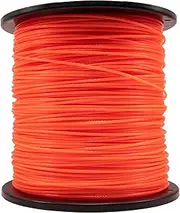KAKO 080 Trimmer Line Heavy Duty, 080 Weed Eater String, Commercial Grade Round 0.080 String Trimmer Line,Weed Eater String .080Inch-2000Ft-5Lb Fits Most of String Trimmers(Orange)