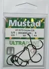 mustad UP Octo InLine circle hook live bait etc... size 1/0 39928np-bn
