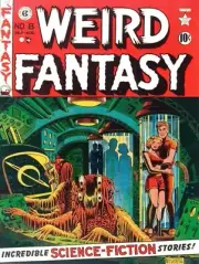 Weird Fantasy #8 Comic Book Theme NEW METAL SIGN: Science Fiction Art! - 12x16"
