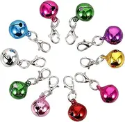 INOOMP Compact Cat Dog Collar Bells DIY Hanging Pet Bells for Cats and Dogs Sweet Jingle for Festive Atmosphere and Pet Tracking