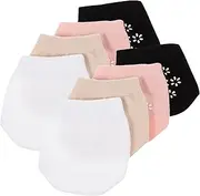 LIFKOME 3sets Invisible Half Socks Women Toe Cover Half Socks Breathable Non Slip 4pairs*3