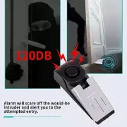 Home Security Wedge Door Stop Alarm System Equipment Intruder Alert 1pc