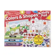 Melissa & Doug - Colours & Shapes Activity Pad