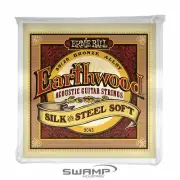 Ernie Ball 2045 Earthwood Silk & Steel Soft 80/20 Bronze Acoustic Guitar Strings