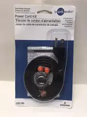 Emerson Insinkerator- CRD-00 Power Cord Kit For FOOD WASTE DISPOSER - NEW