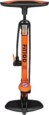 FITTOO High Pressure Bicycle Bike Hand Air Pump Presta Schrader Dunlop Valve