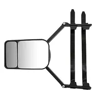 Towing Extension Viewpoints,Trailer Reflections,RV Clip On Rearview Mirror - 360 Degree Rotation, Vibration Resistant Towing Accessories For Safe Driving
