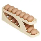 Slide Egg Holder Slide-style Egg Organizer Capacity Fridge Door Egg for Diner