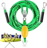 Ski Ropes for Watersports | Ski Boat Tow Rope Quick Connector Harness,High Strength Water Sport Towable Connector Pulling Towing Tube for Enthusiasts Beginners Professionals