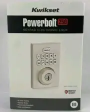 Kwikset Powerbolt 250 10-Button Keypad Satin Nickel Electronic Door Lock