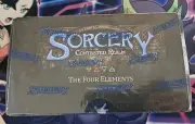 Sorcery Contested Realm: Kickstarter Alpha The Four Elements Precon Sealed New
