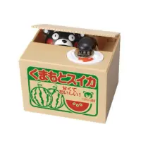 在飛比找蝦皮購物優惠-日本吉祥物 熊本熊 偷錢箱 存錢筒 儲金箱 小費箱 Kuma