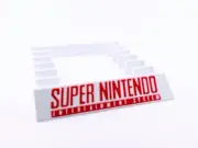 Super NES SNES, Super Famicom Cartridge Stand Holder - holds 6 or 9 games