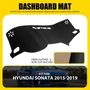 For Hyundai Sonata 2015-2019 Car Leather Dashboard Dash Cover Protector Mat