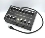 XLR 8 Band YAESU Sound Equalizer NOISE GATE Echo Compressor Radio RJ-45 FT-710